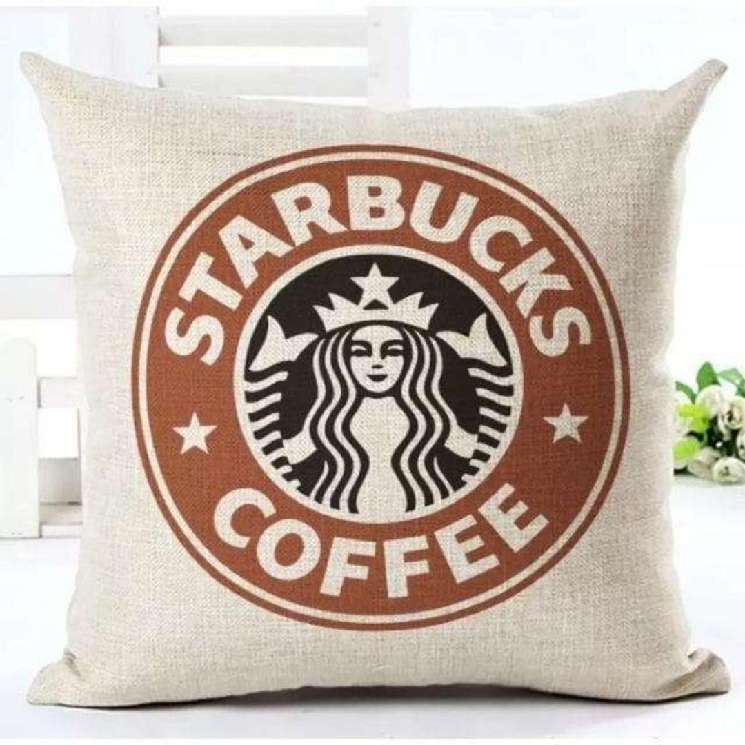 スタバ クッションカバー ブラウン 45x45cm