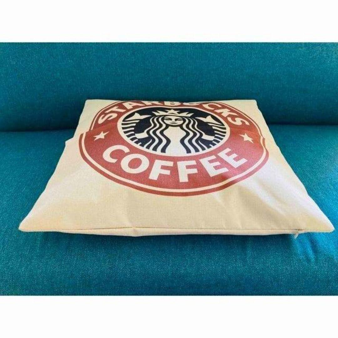 スタバ クッションカバー ブラウン 45x45cm | 3枚目