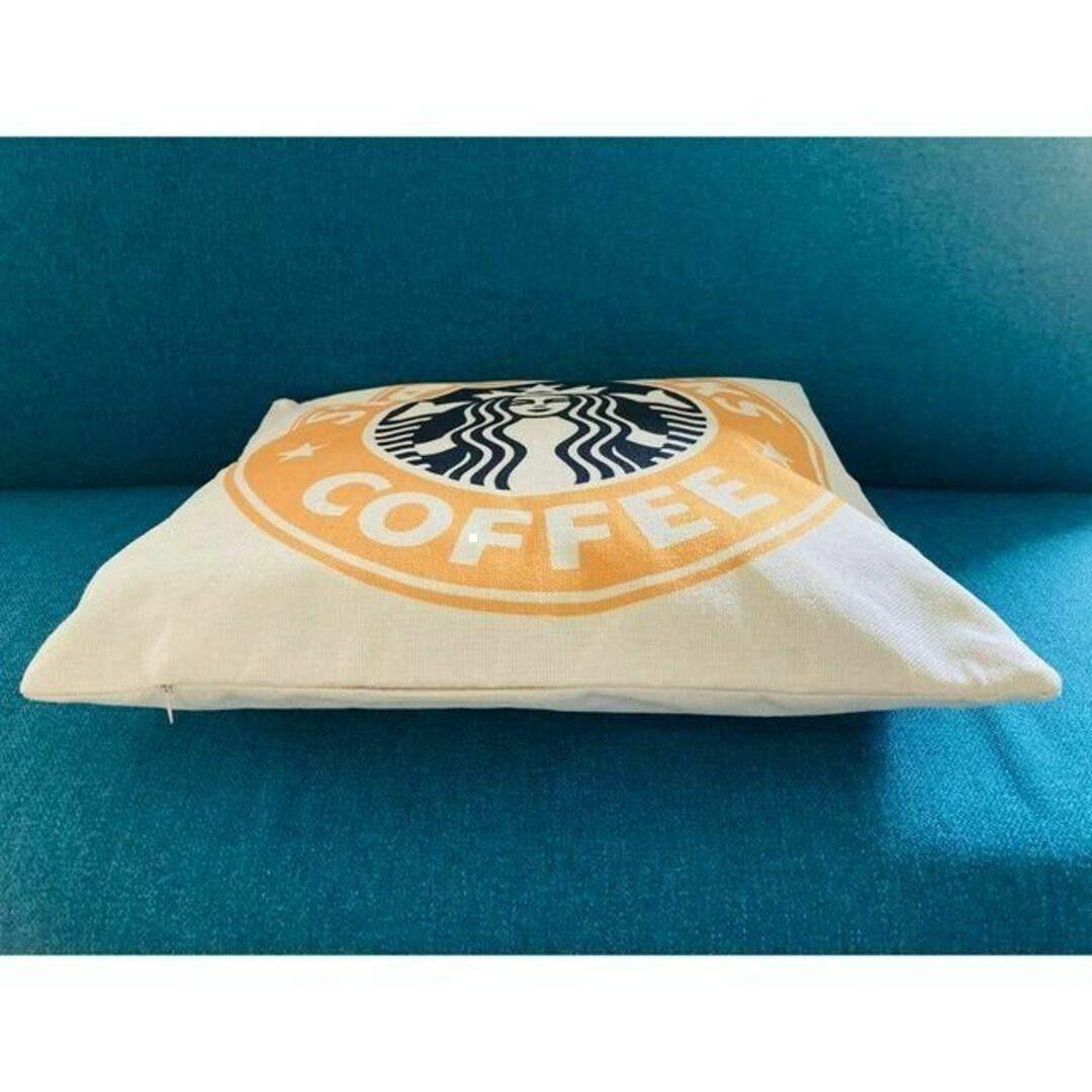 スタバ・クッションカバー イエロー 45x45cm | 5枚目