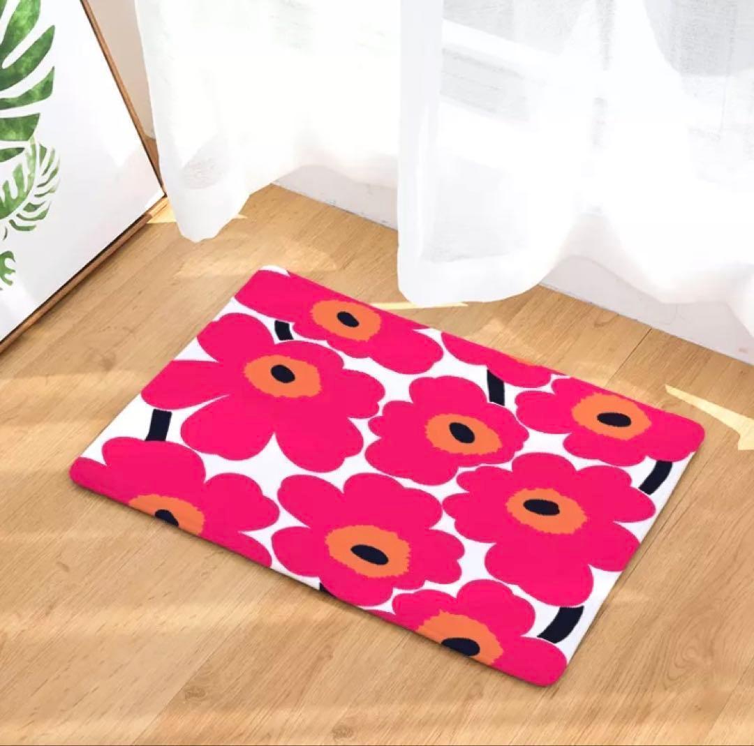 マリメッコ marimekko・マット ピンク【40センチ×60センチ】