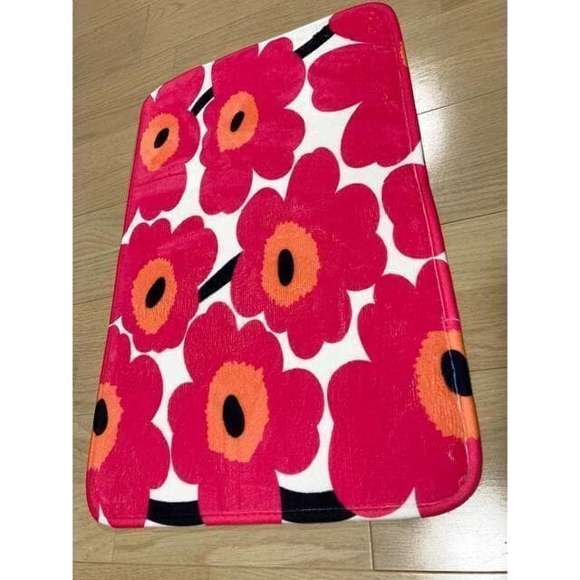 マリメッコ marimekko・マット ピンク【40センチ×60センチ】 | 4枚目
