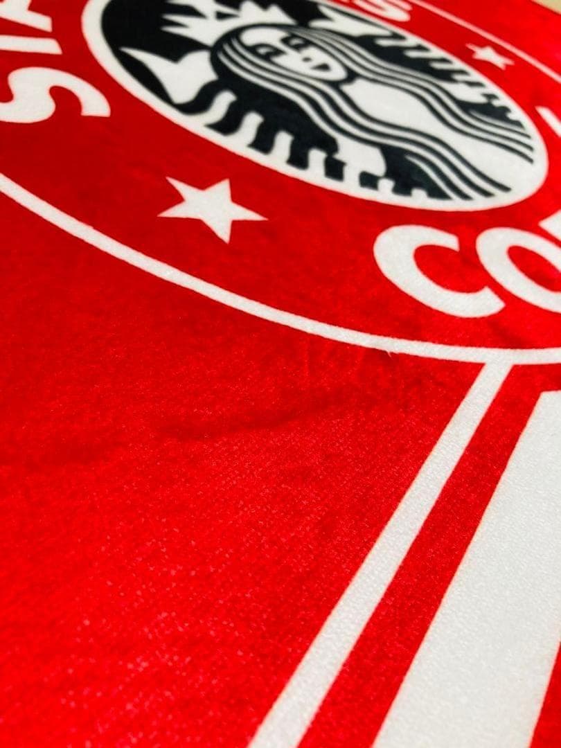 ★大人気★スタバ・マット★レッド★【40センチ×60センチ】 スタバ | 8枚目