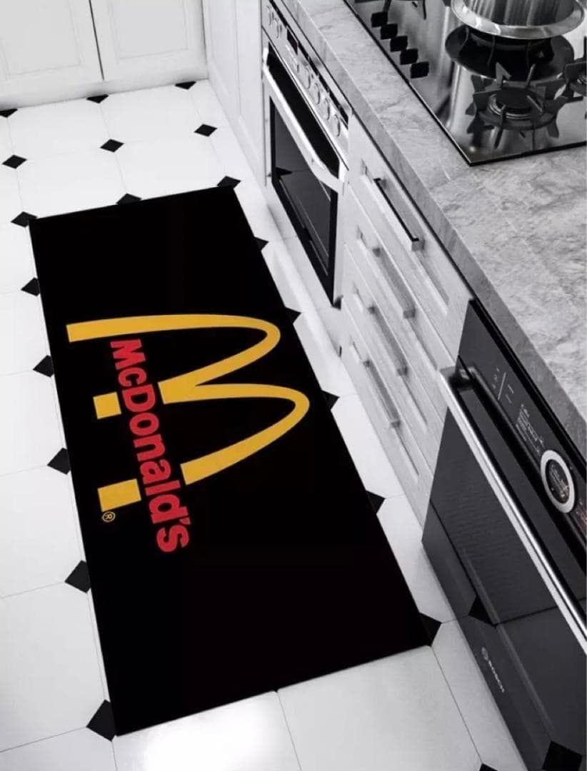 ★残り1点★マック・マット★ブラック★【40センチ×120センチ】 | 1枚目