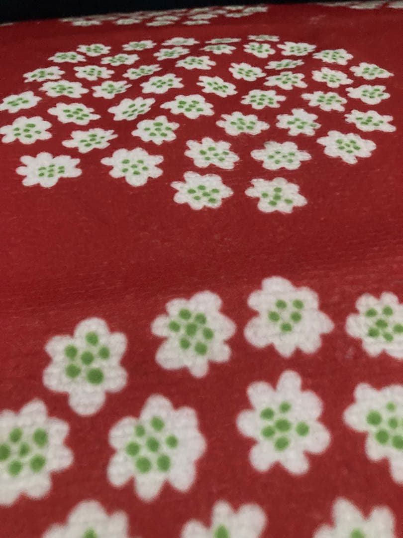 マリメッコ marimekko Puketti レッド タオル 50×100 | 3枚目
