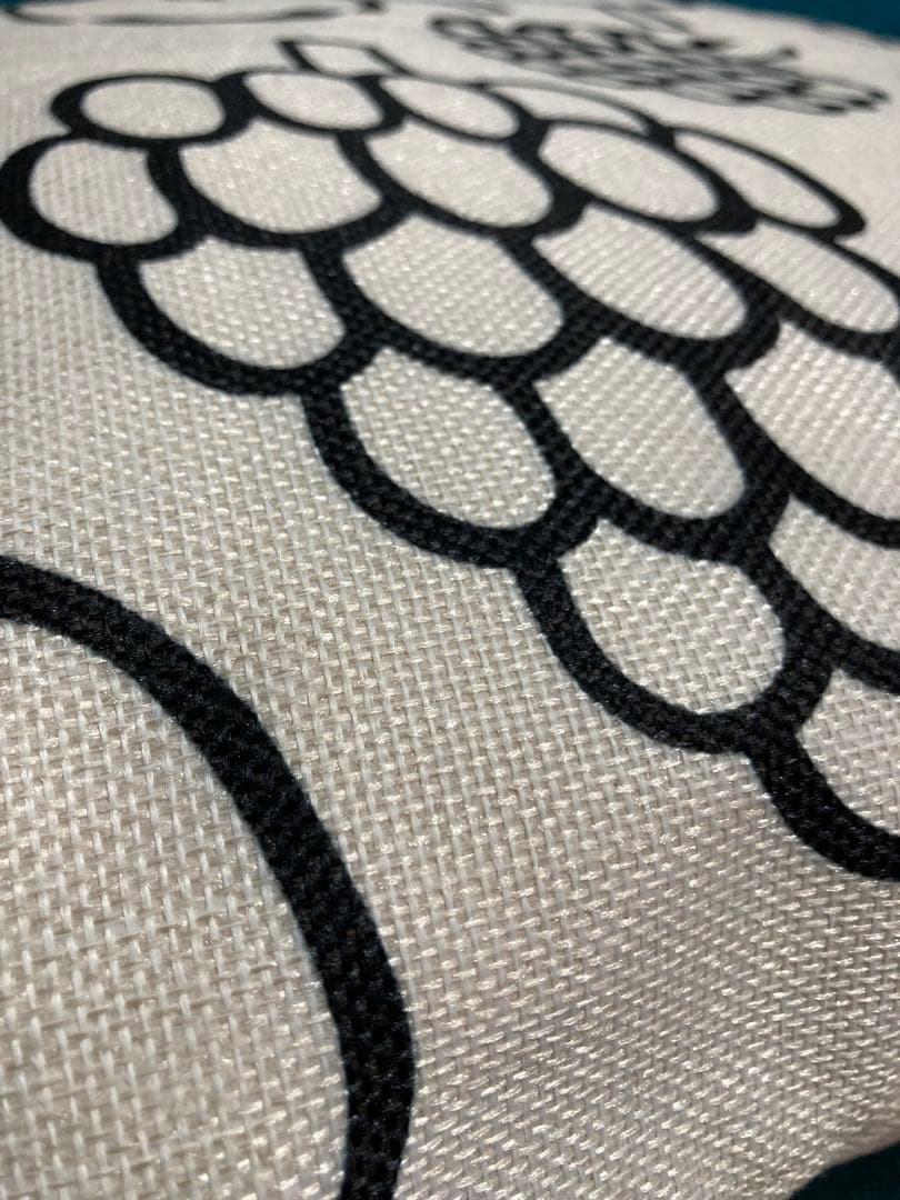 iittala イッタラ フルッタ クッションカバー ブラック 45×45cm | 5枚目