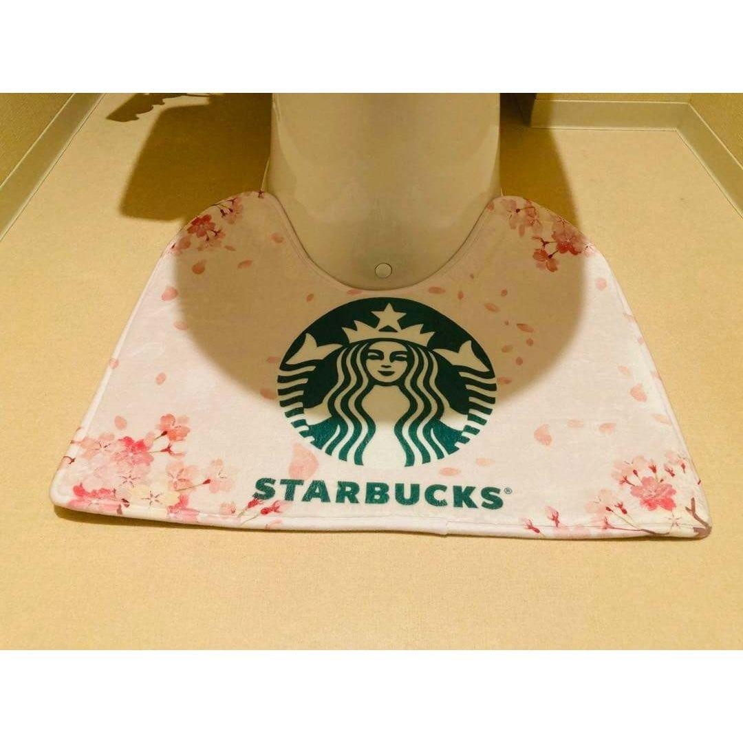 スタバ・トイレカバー&マット ピンク 40cm×50cm | 6枚目
