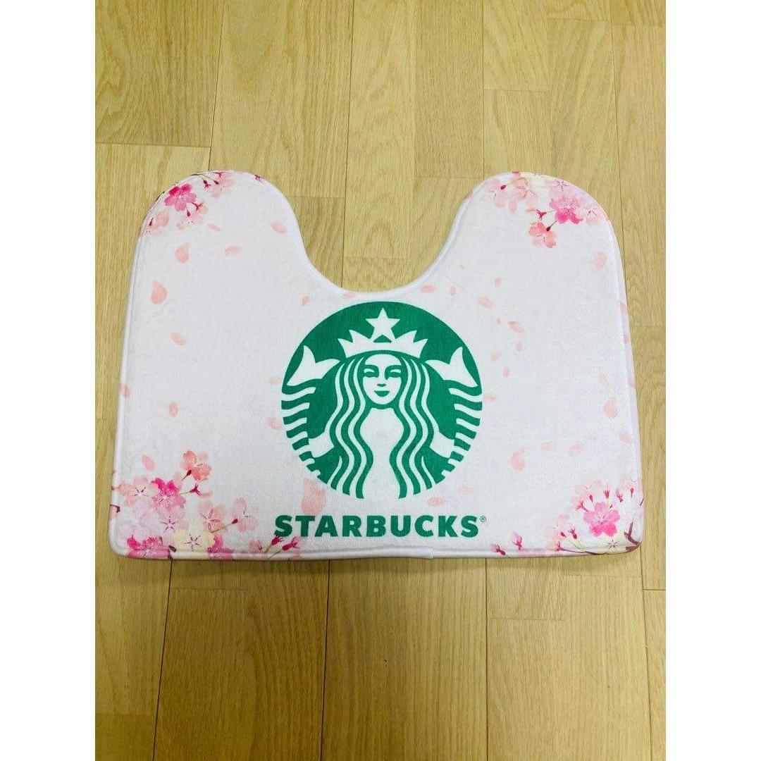 スタバ・トイレカバー&マット ピンク 40cm×50cm | 7枚目