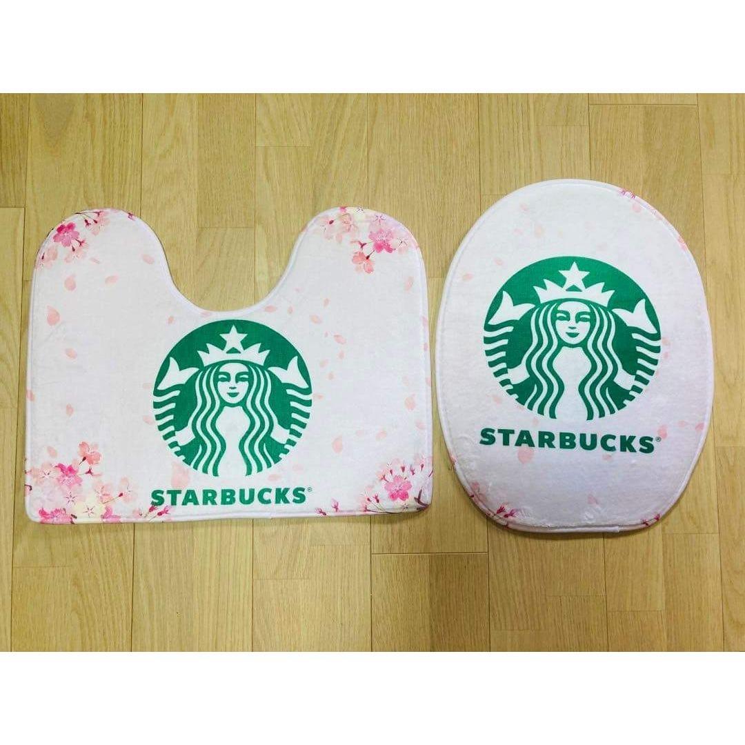 スタバ・トイレカバー&マット ピンク 40cm×50cm | 10枚目