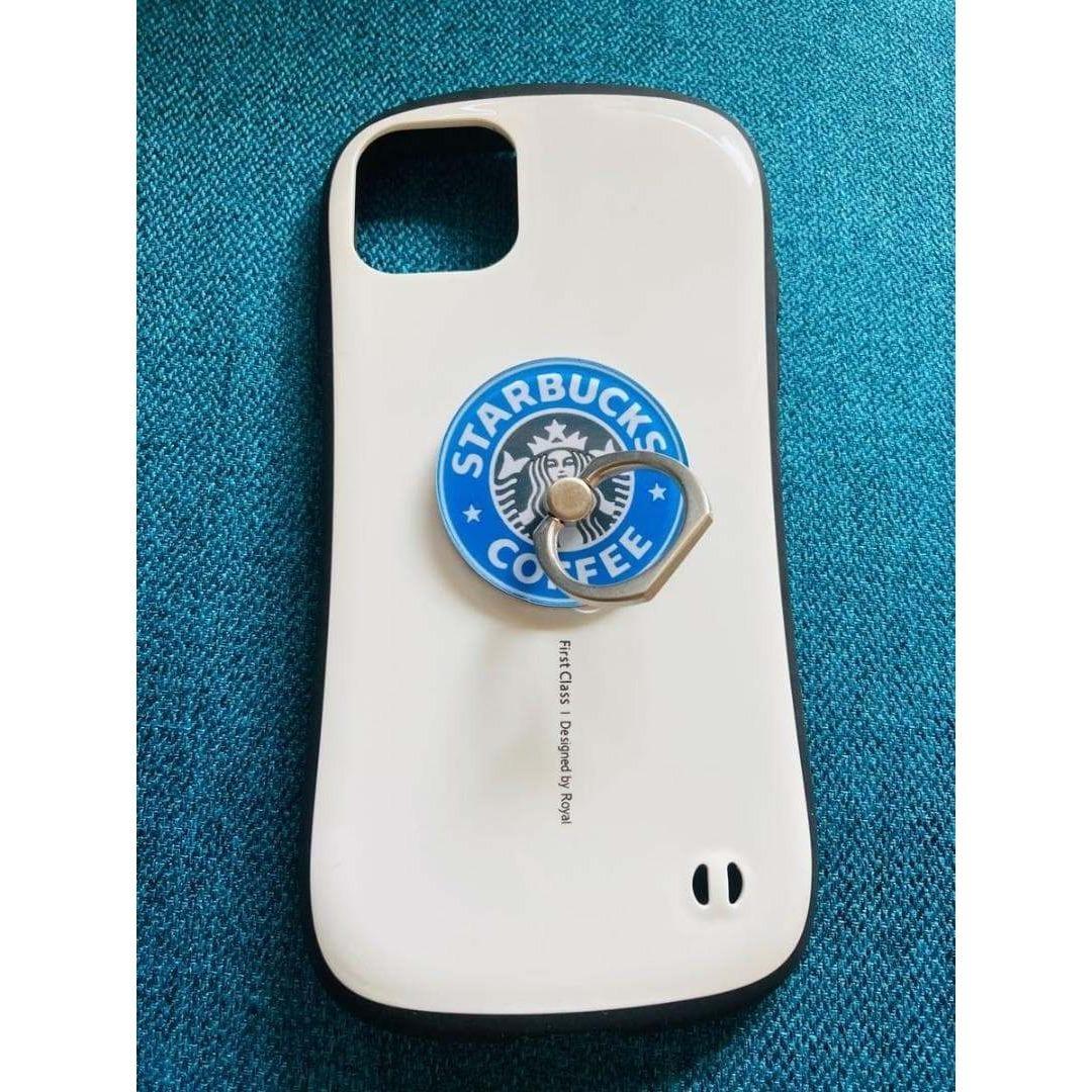 ★大人気★スタバ・スマホリング★ブルー | 5枚目