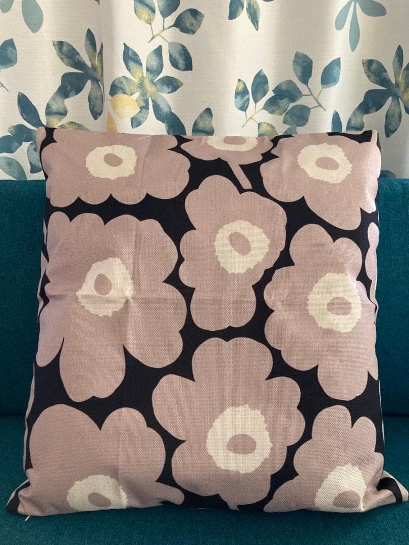 マリメッコ marimekko 座布団カバー ベージュ55x59cm | 2枚目