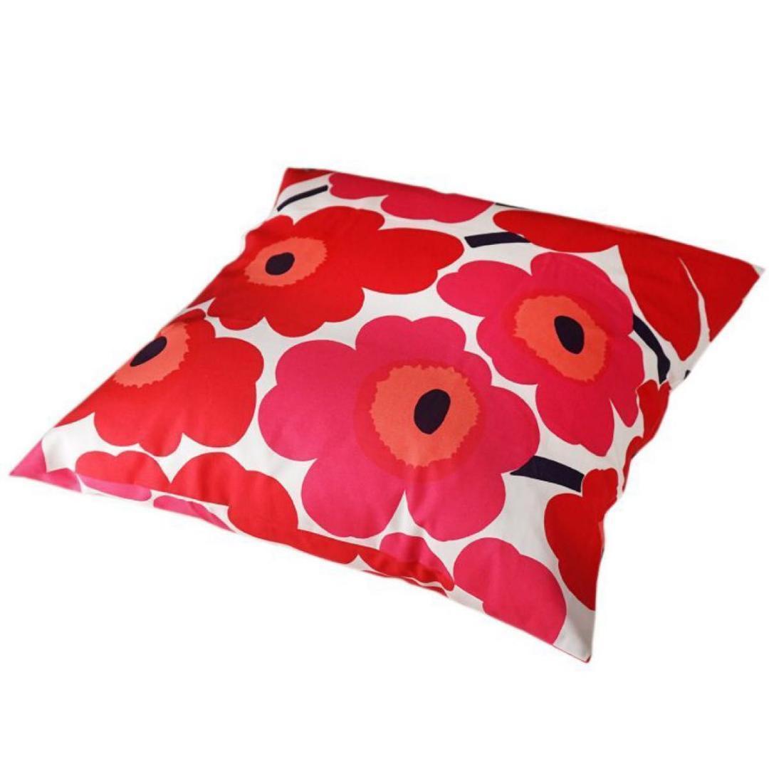 マリメッコ marimekko 座布団カバー ピンク55x59cm | 2枚目