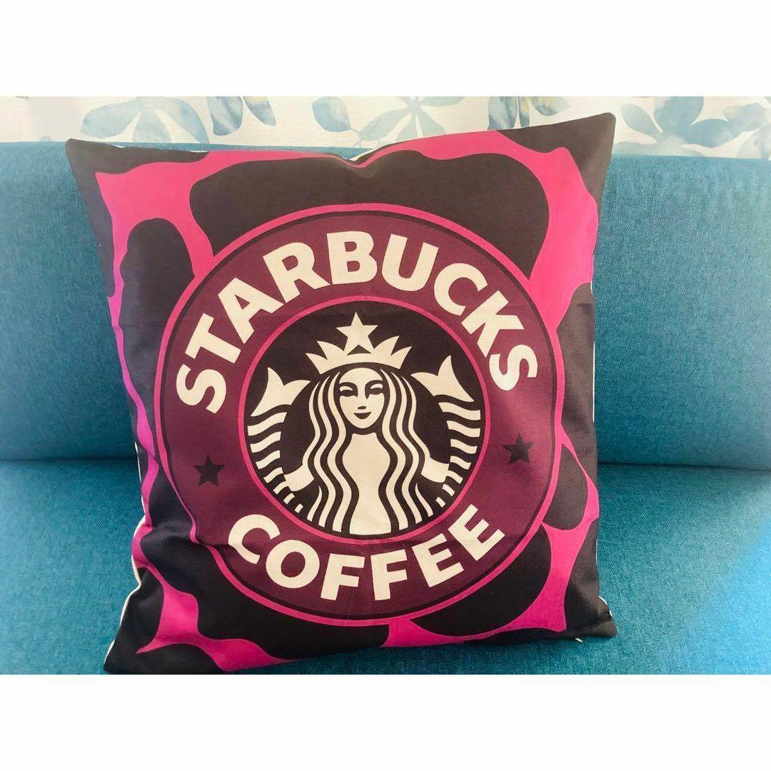スタバ クッション 座布団カバー パープル 【55✖︎59】 | 4枚目