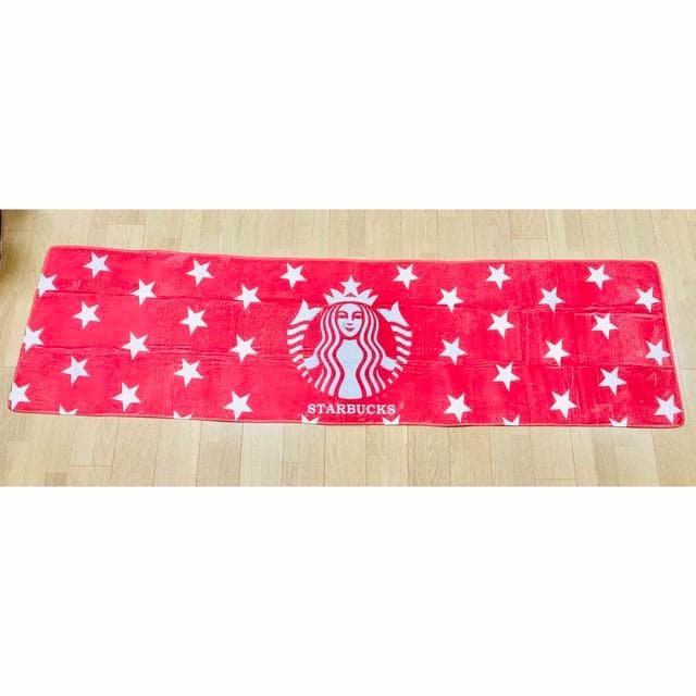 ★残り１点★スタバ・マット★レッド【40センチ×120センチ】 | 2枚目