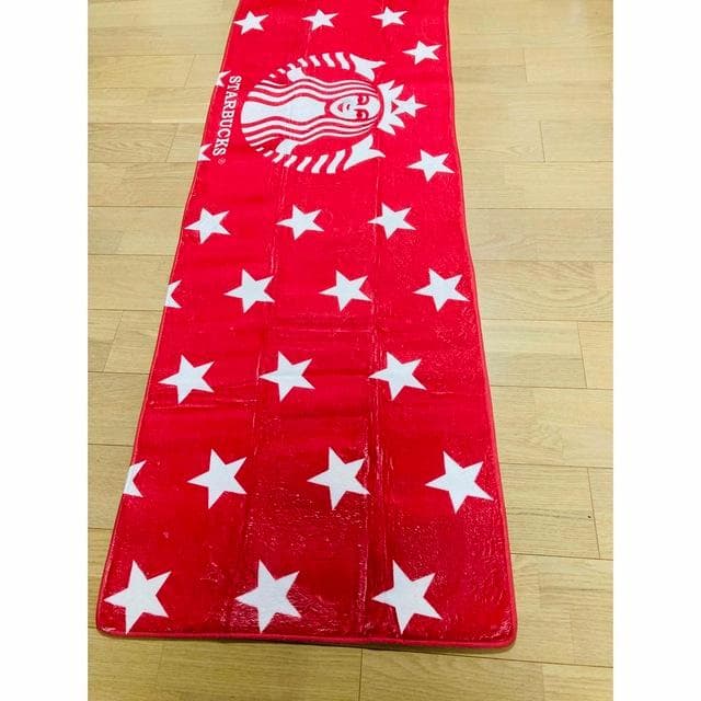 ★残り１点★スタバ・マット★レッド【40センチ×120センチ】 | 4枚目