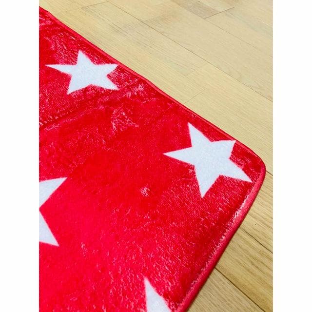 ★残り１点★スタバ・マット★レッド【40センチ×120センチ】 | 7枚目