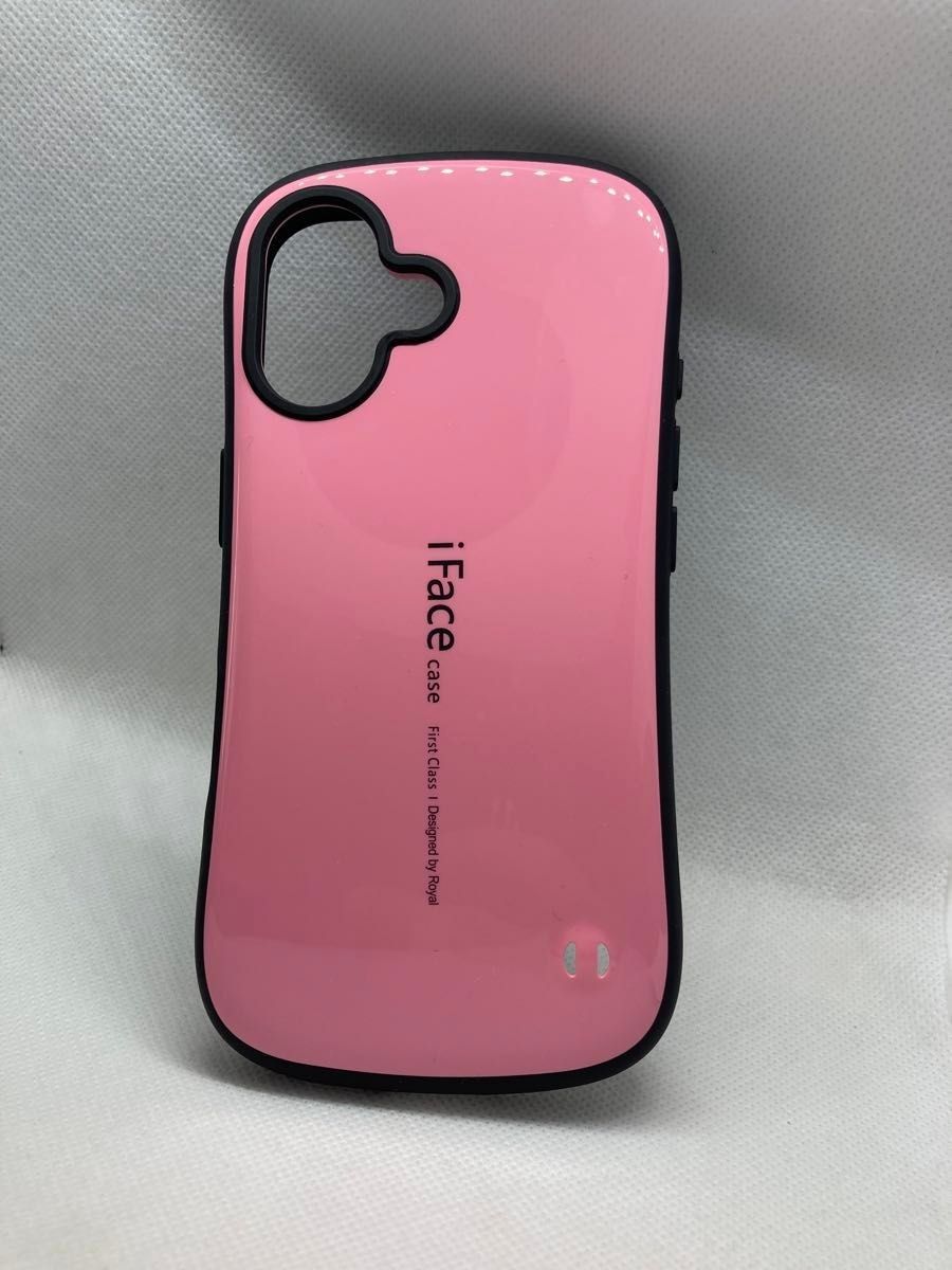 iFace アップル iPhone16 ピンク