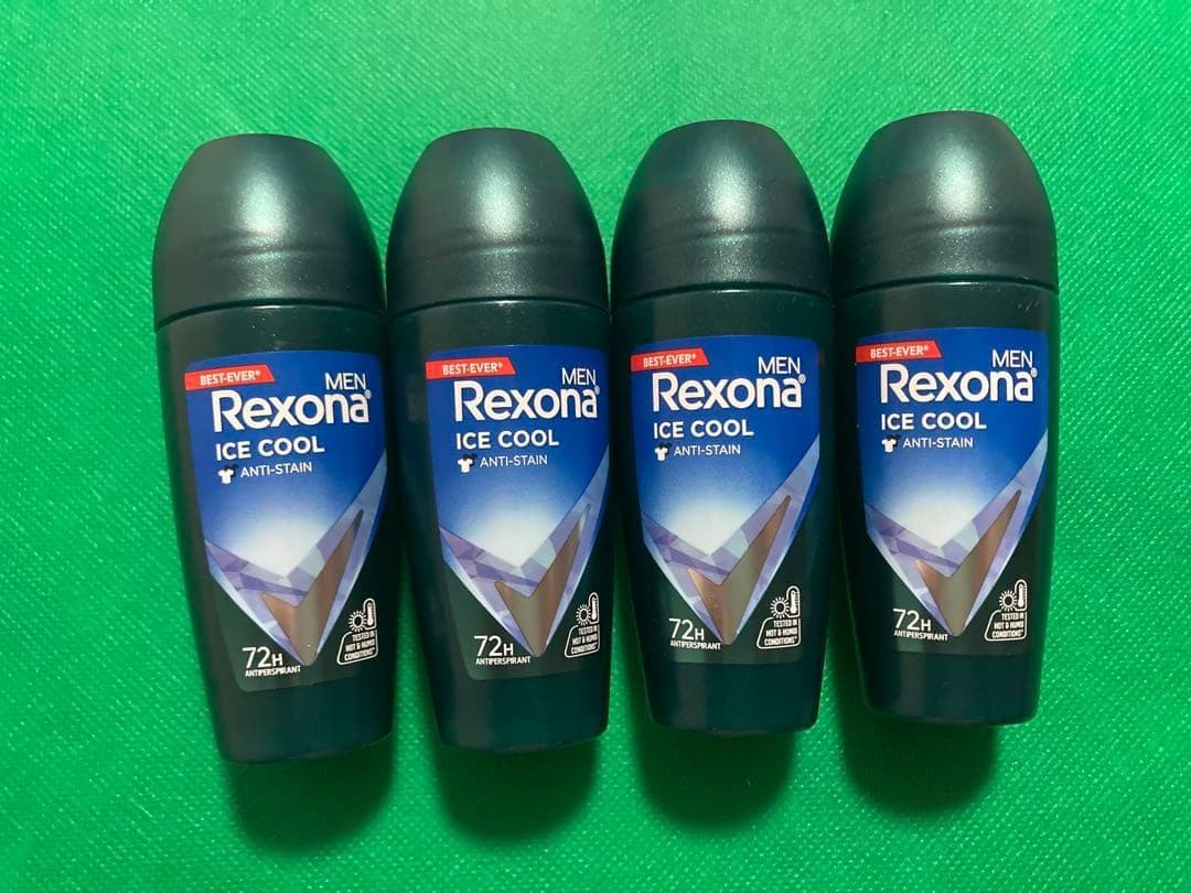 Rexona MEN レクソナ メンズ ロールオン アイスクール 45ml 4本 | 4枚目