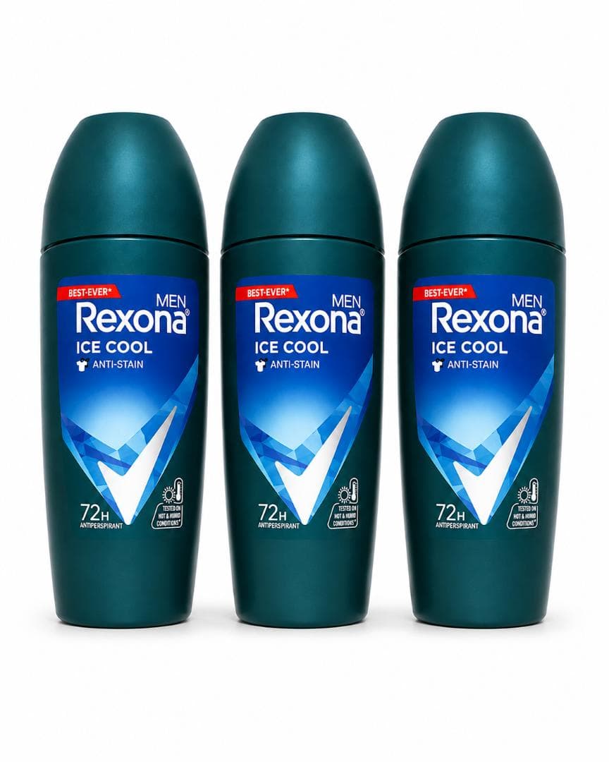 Rexona MEN レクソナ メンズ ロールオン アイスクール 45ml 4本 | 5枚目