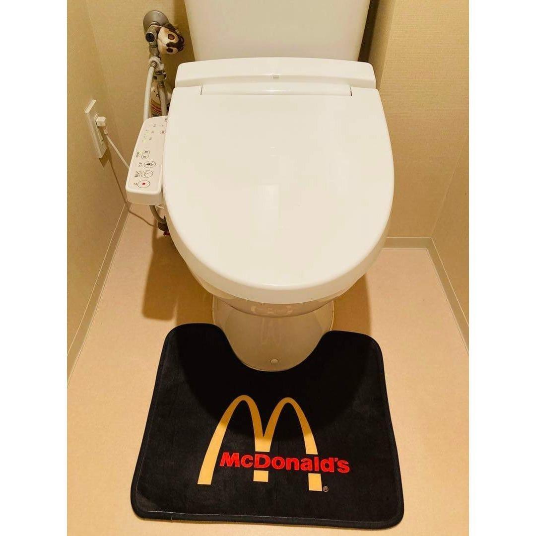 マック・トイレマット ブラック | 4枚目