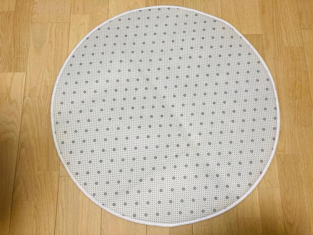 ★大人気★スタバ・ラウンドカーペット★イエロー | 7枚目