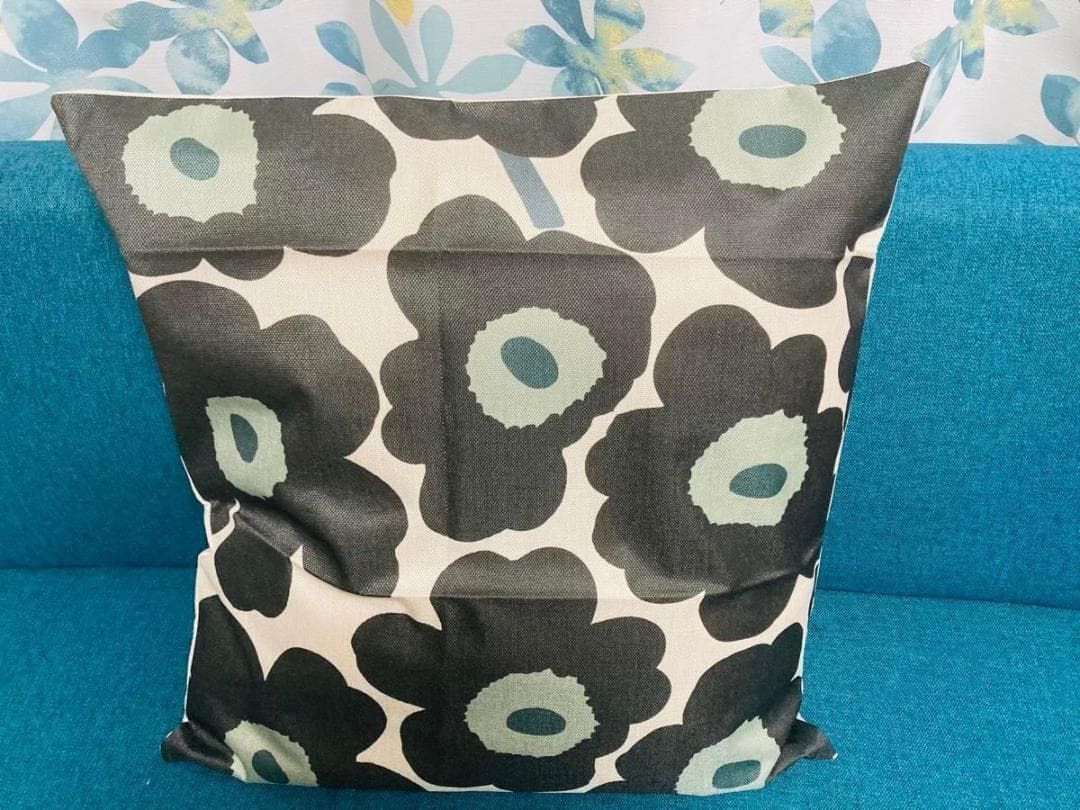 marimekko Pieni Unikko クッションカバー 45×45 | 3枚目