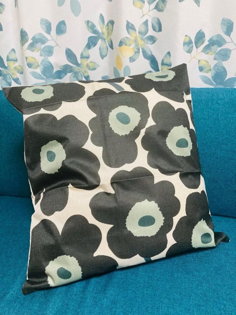 marimekko Pieni Unikko クッションカバー 45×45 | 4枚目