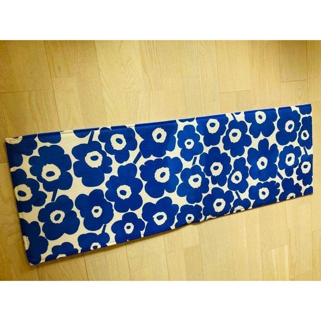 マリメッコ マット ブルー 【40センチ×120センチ】 | 3枚目