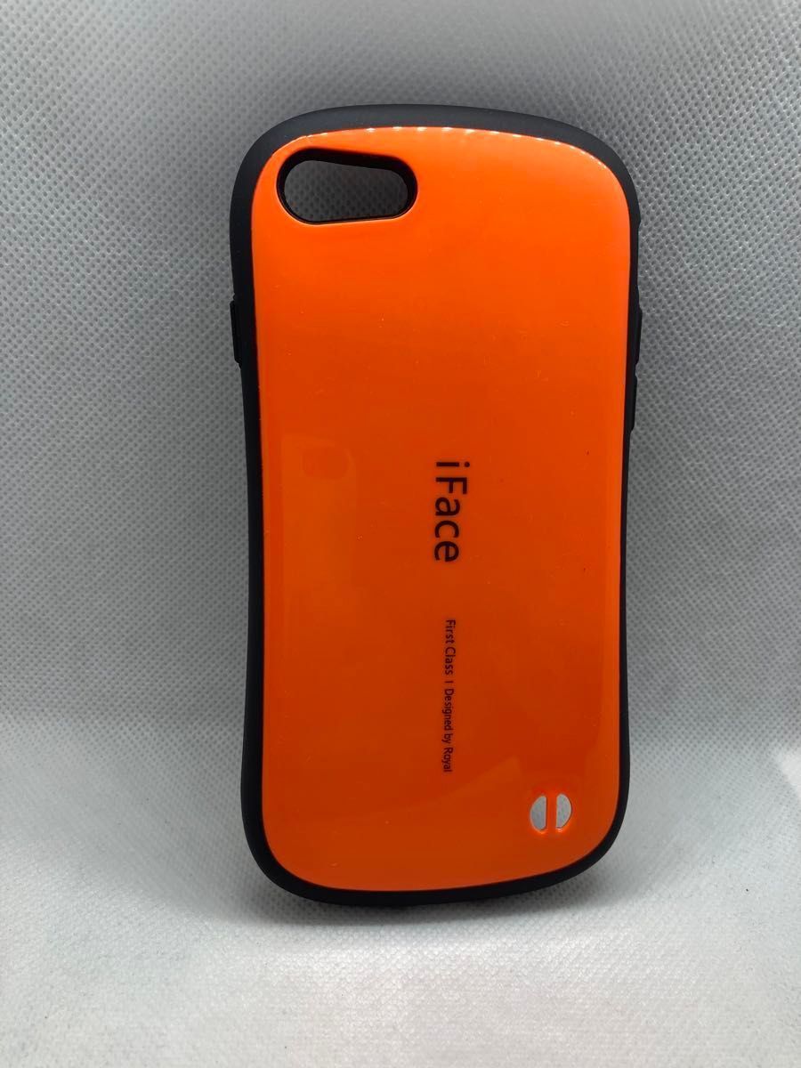 iFace アップル iPhoneSE3/SE2/7/8兼用 オレンジ