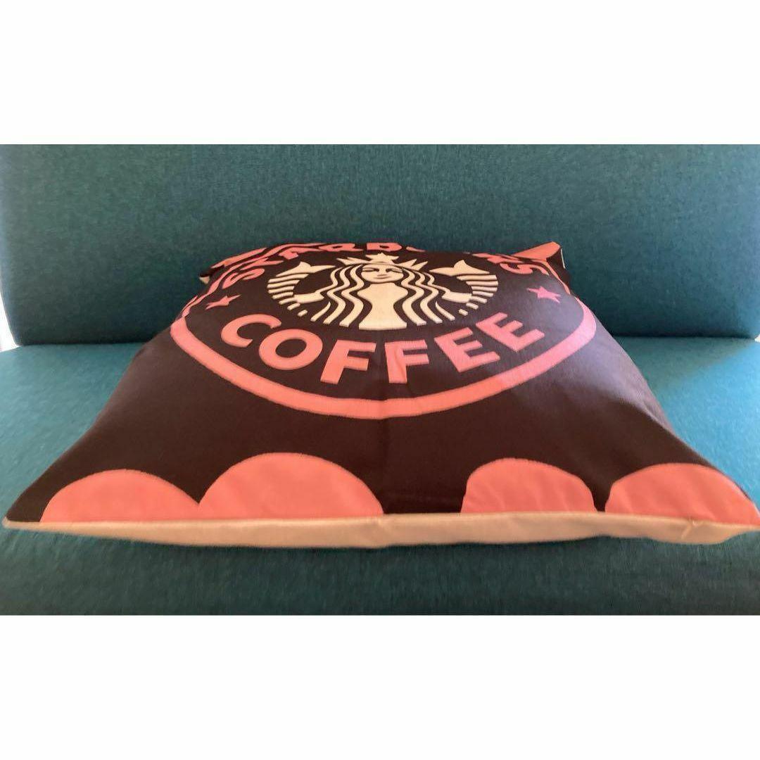 スタバ・クッションカバー 花柄ピンク 45×45 | 6枚目