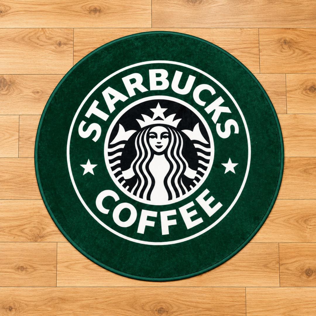 スタバ ラウンドカーペット ステンドグラス　直径80cm | 2枚目