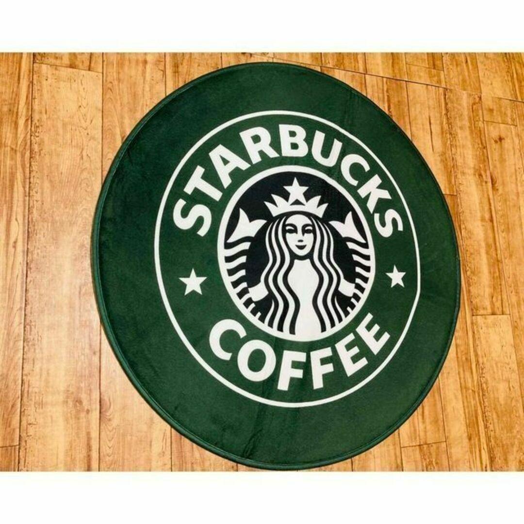 スタバ ラウンドカーペット ステンドグラス　直径80cm | 6枚目