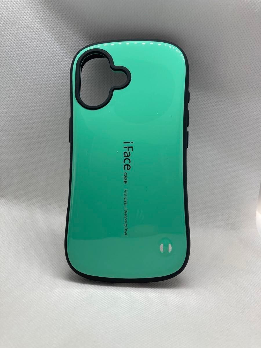 iFace アップル iPhone16 ミントグリーン