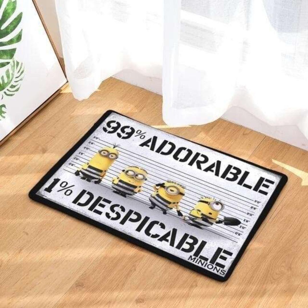 MINIONS ミニオン ステンドグラス マット 40×60