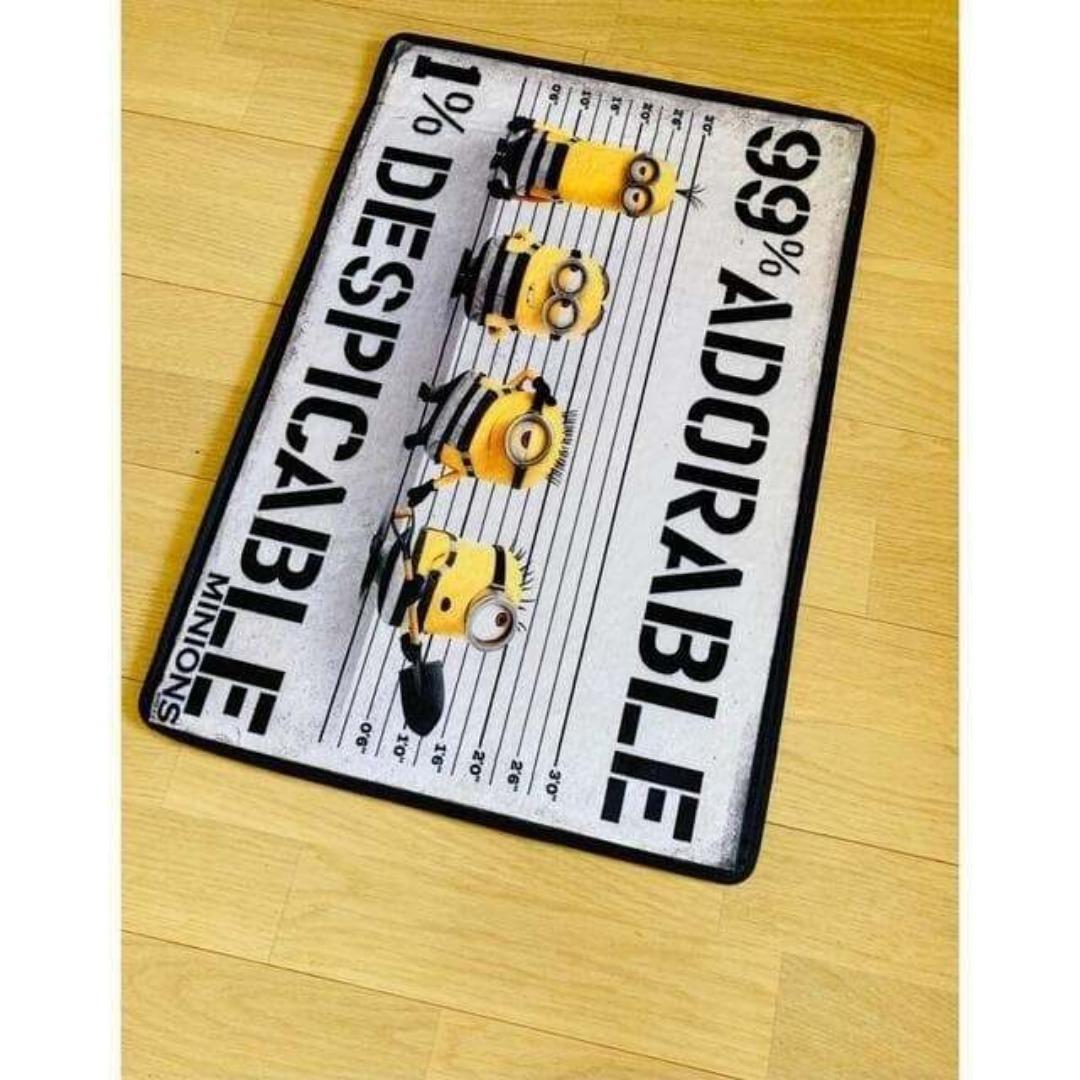 MINIONS ミニオン ステンドグラス マット 40×60 | 4枚目