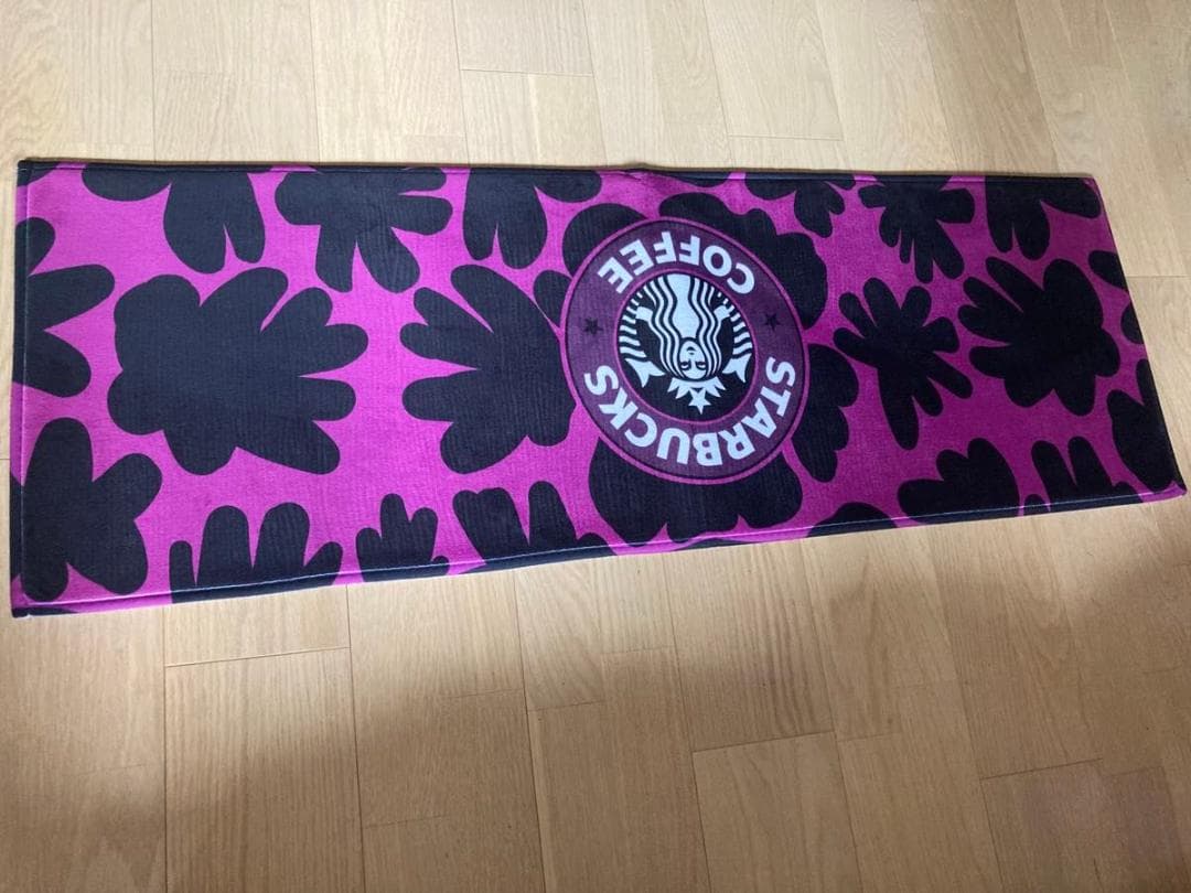 ★大人気★スタバ・マット★パープル★【40センチ×120センチ】 | 4枚目