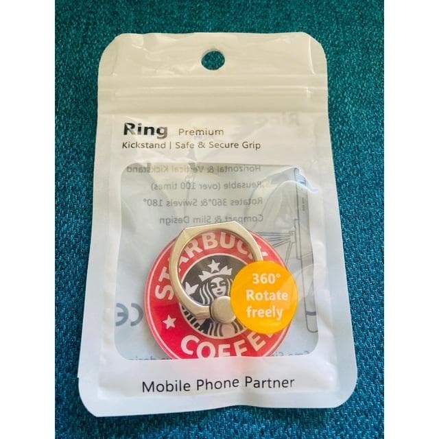 ✨大人気✨スタバ・スマホリング✨3点セット | 9枚目