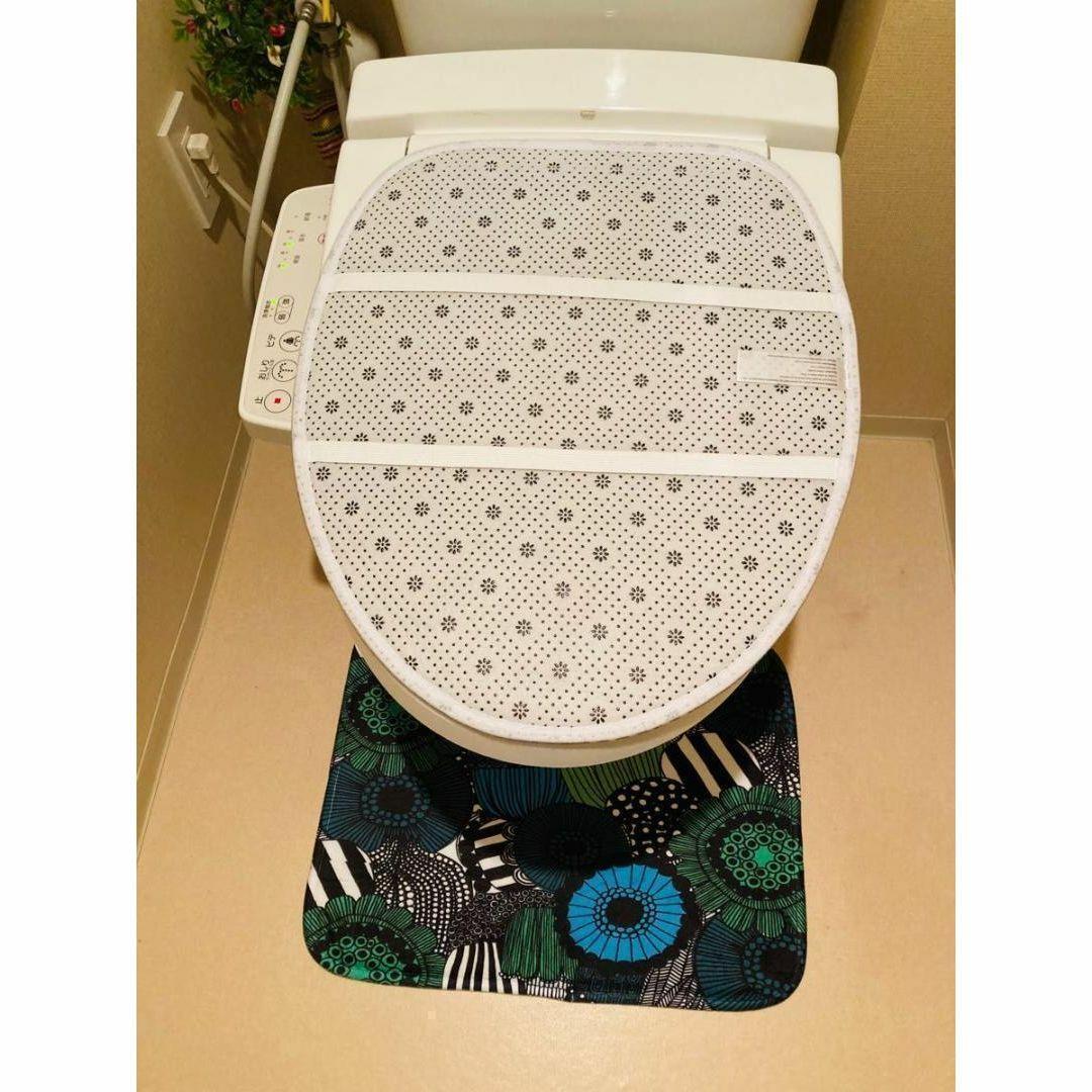 Pieni Siirtolapuutarha トイレカバー&マット | 5枚目