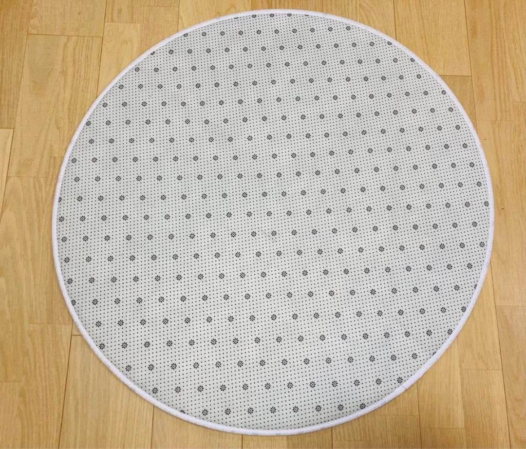 ★大人気★スタバ・ラウンドカーペット★ステンドグラス　直径80cm | 2枚目