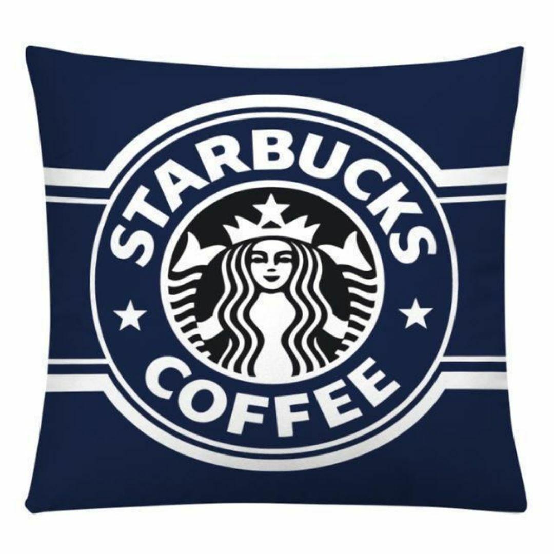スタバ・クッション・座布団カバー ダークブルー 55✖︎59