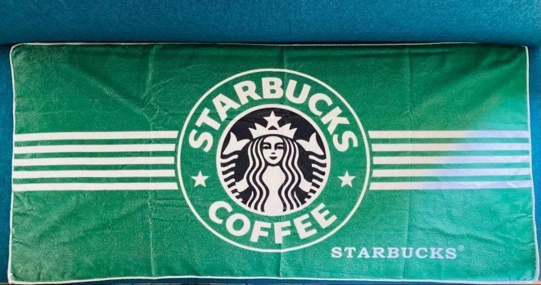スタバ・タオル グリーン【50センチ×100センチ】 | 4枚目