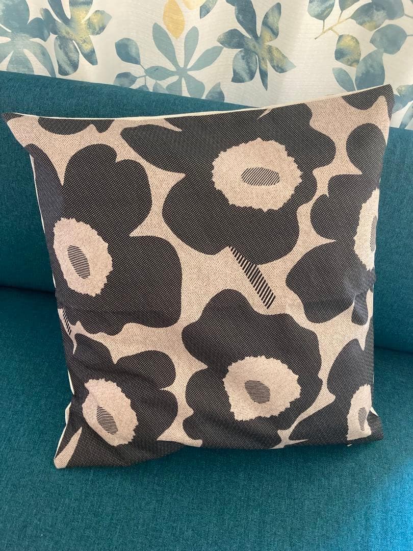 marimekko Pieni Unikko 座布団カバー 55x59cm | 6枚目