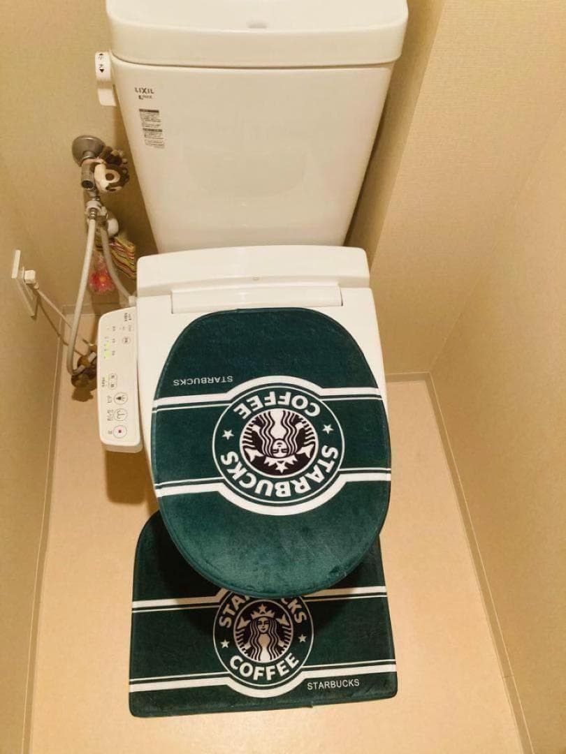 スタバ・トイレマット グリーン 【40×50】 | 3枚目