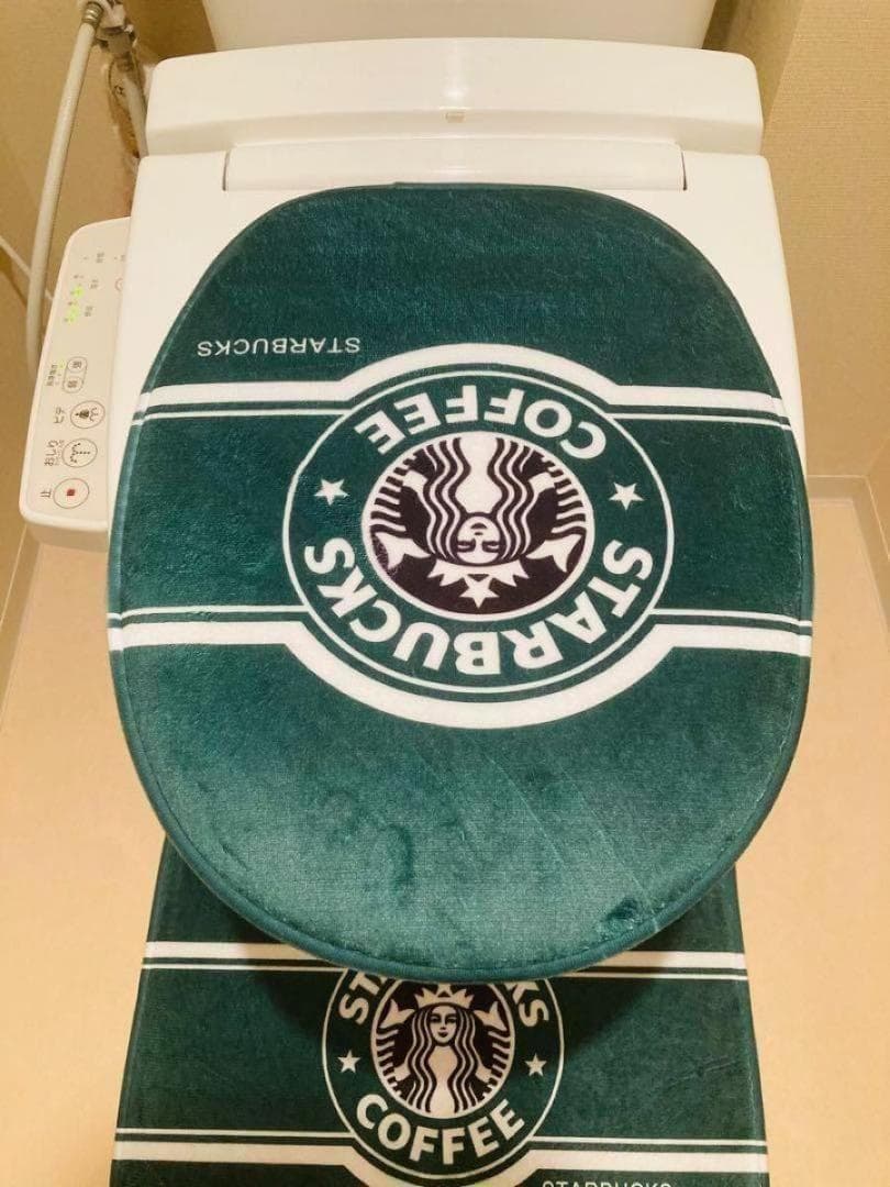 スタバ・トイレマット グリーン 【40×50】 | 5枚目