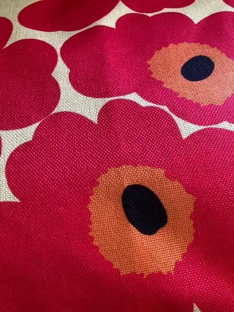 マリメッコ marimekko クッションカバー ピンク45x45cm | 5枚目