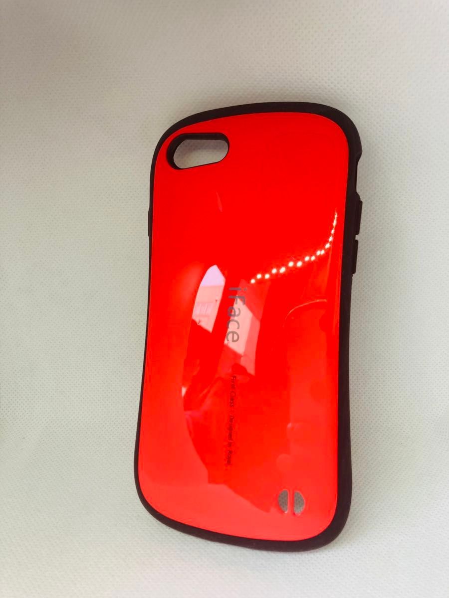 iFace アップル iPhoneSE3/SE2/7/8兼用 レッド | 2枚目