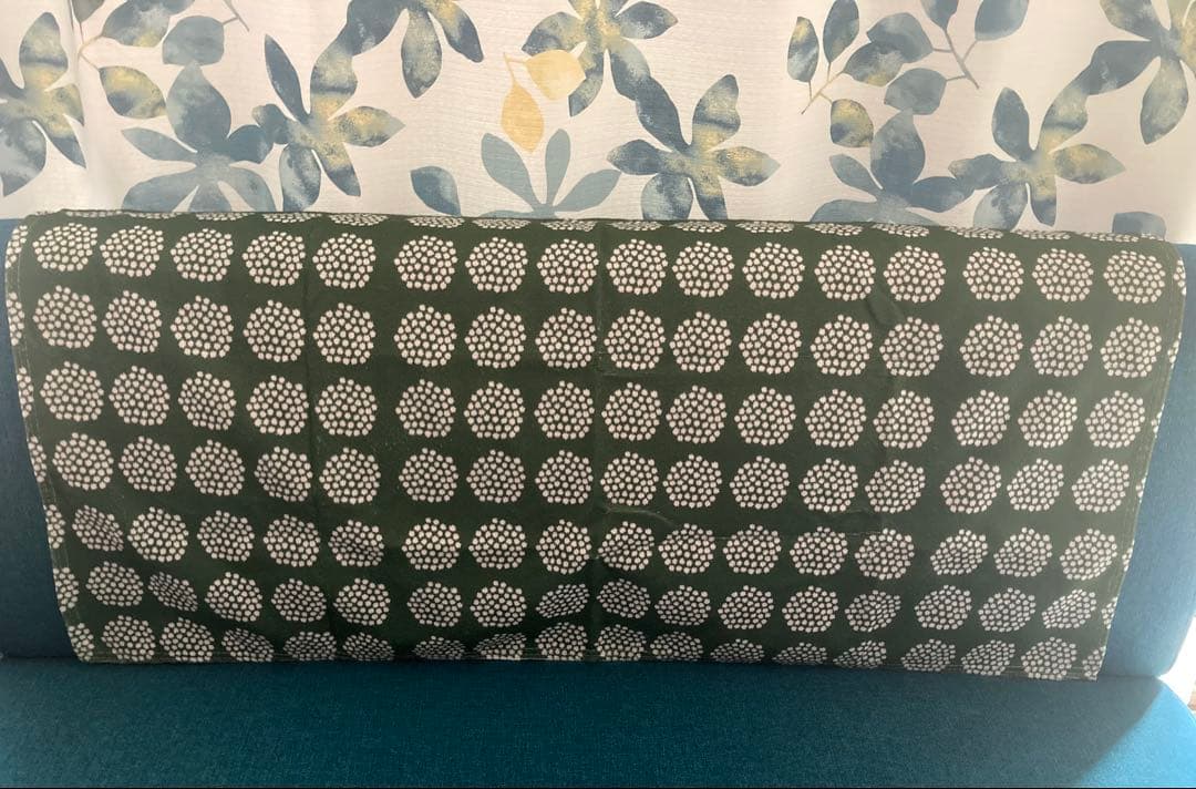 マリメッコ marimekko Puketti グリーン タオル 50×100 | 3枚目
