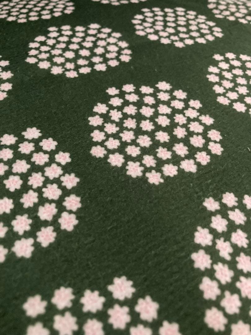 マリメッコ marimekko Puketti グリーン タオル 50×100 | 6枚目